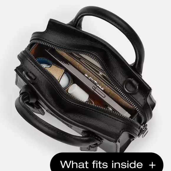 New! Mini Andrea Carryall in SVR/Chalk - Picture 5 of 9